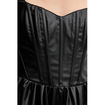 Bardot Рокля Bardot в черно къса разкроена 60114DB (60114DB)