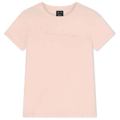 Тениска Armani exchange XW000839_AF10356 short sleeve T-shirt - Pink (Salt Rose)
