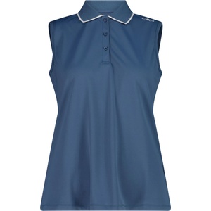 CMP Дамска поло тениска CMP Women's Polo Sleeveless Polo shirt - Space - размер 44 (EU) (916-1605-1216)