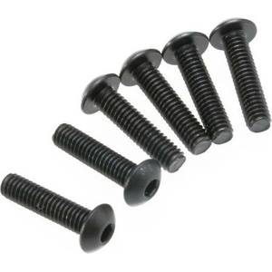 Traxxas Screws, 4x16mm button-head machine (hex drive) (6), TRX3933 (TRX3933)