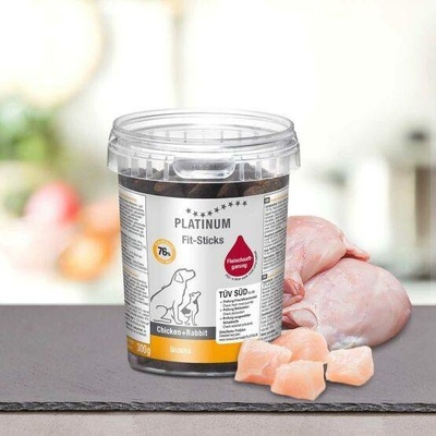 Platinum Fit-Sticks Chicken & Rabbit kuře & Králík tyčinky 300 g