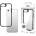 3mk Protection Satin case калъф за Apple iPhone 6 - Черен KP21108