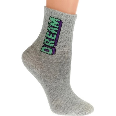 DREAM ponožky Sivé