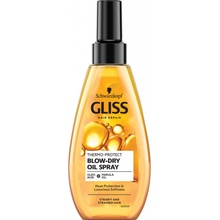 Gliss Kur Thermo Protect olej pre ochranu pred teplom pri fénovaní 150 ml