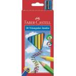 Faber-Castell Моливи Замък Фабел Кастел Faber Castell 20 цвята + острилка