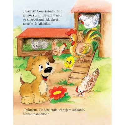 Psík Bobi na farme
