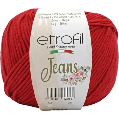 Etrofil Jeans Červená 014