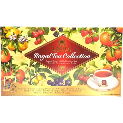 Royal Tea Collection Unitea kolekce čajů 7 x 8 x 2 g