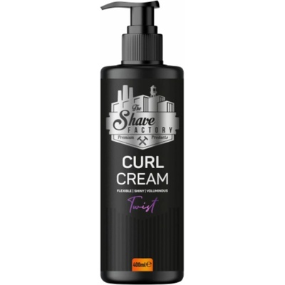 The Shave Factory Curl Cream TWIST - krém na definíciu kučier pre mužov, 400 ml