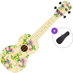 Pasadena WU-21F3-WH SET Floral Сопрано укулеле (WU-21F3-WH-SET)