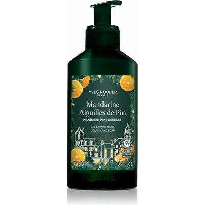 Yves Rocher tekuté mýdlo na ruce mandarinka & jehličí 190 ml – Zboží Dáma