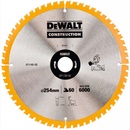 DeWALT DT1182 Pílový kotúč CONSTRUCTION, ø 254 mm, 60 zubov