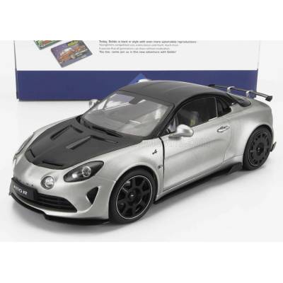 SOLIDO RENAULT ALPINE A110 RADICALE COUPE 2022 - MATT SILVER 1:18