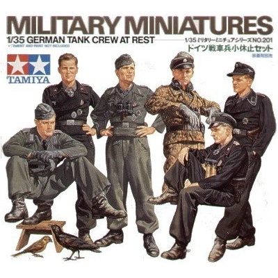Tamiya German Tank Crew at Rest 1:35