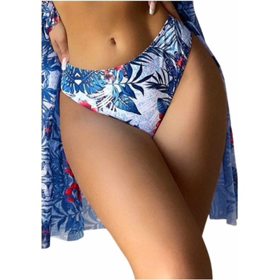 Sexy lingerie dámské plavky spodní díl modrá