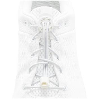 Lock Laces Solid Дължина на връзките: 120 см / Цвят: бял