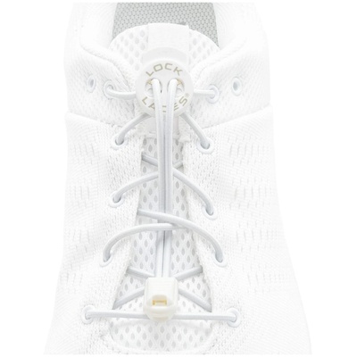 Lock Laces Solid Дължина на връзките: 120 см / Цвят: бял