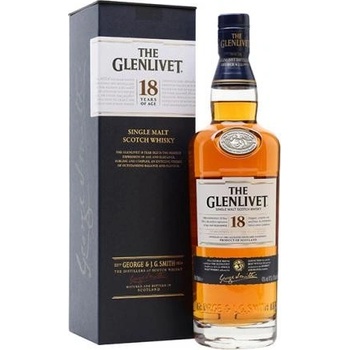 The Glenlivet 18y 40% 0,7 l (kartón)