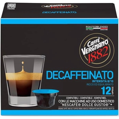 Caffé Vergnano Caffe Vergnano Decaffeinato капсули за Dolce Gusto 12 бр
