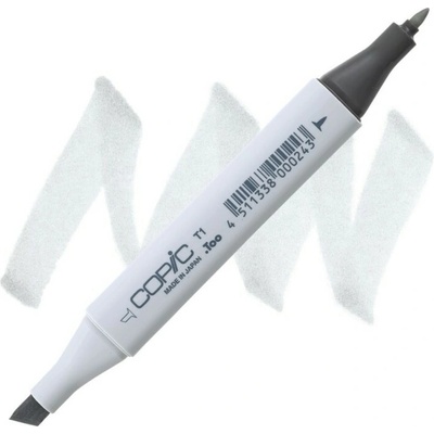 Lihová fixa COPIC Classic oboustranná Fine & Chisel, Toner gray 1 (T1)