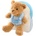 Play Детска раница Play Lush с плюшена играчка мече