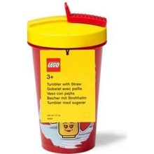 LEGO® ICONIC GIRL Pohár s brčkem 500 ml