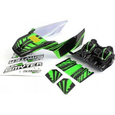 BlackZon Karoserie DB černá/zelená Smyter