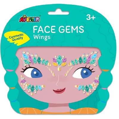 Мъниста за лице Avenir - Перо (TS228225)