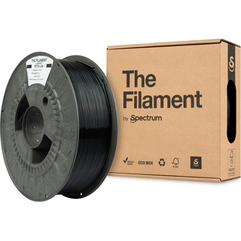 Spectrum The Filament" by Spectrum TF-24245, PETG Lite, 1.75mm, BLACK, 1kg (TF-24245)