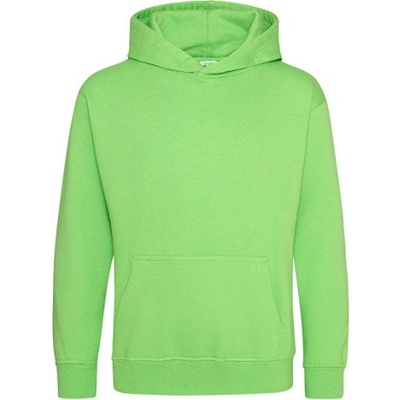 Just Hoods Detská mikina s kapucňou JH001J Lime Green
