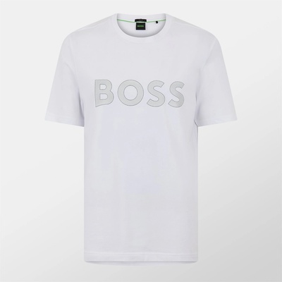 Boss Тениска Boss Men's HBG TL Logo T-Shirt T-Shirt - White 100