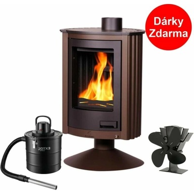 MASTERFLAMME Piccolo II hnědá/sametová
