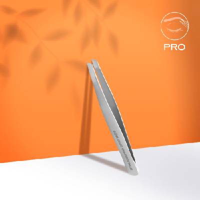 STALEKS Пинсета за вежди скосена Expert 10 Type 3 (TE-10/3)