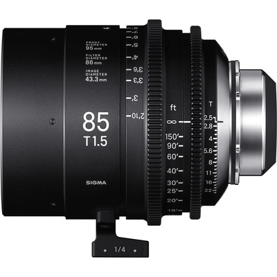 SIGMA CINE 85mm T1.5 FF f/AP2 (METRIC) iTechnology Arri PL