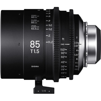 SIGMA CINE 85mm T1.5 FF f/AP2 (METRIC) iTechnology Arri PL