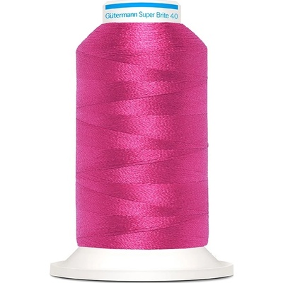 Gutermann Vyšívacia niť Gütermann Super Brite Polyester 40 1000 m - 9012