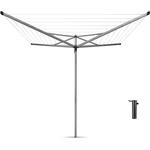 Brabantia Външен простор Brabantia Essential 50m, котва за бетониране (90300258)