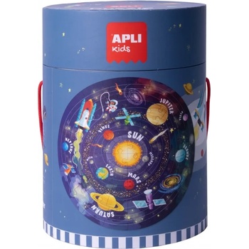 Image 1 of APLI Кръгъл пъзел Apli - Слънчевата система, 48 части (18200)