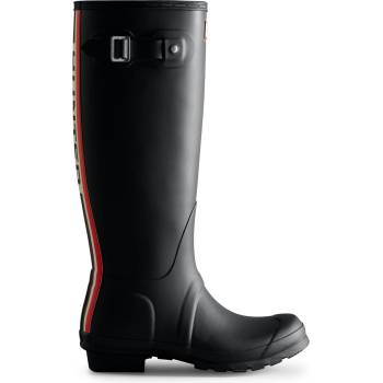 Hunter Гумени ботуши Hunter Women's Tall Tri Fold Logo Wellies - Black