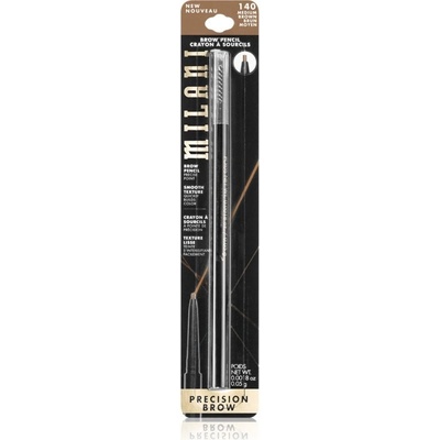 Milani Milani Precision automatická ceruzka na obočie 140 Medium Brown 0,05 g