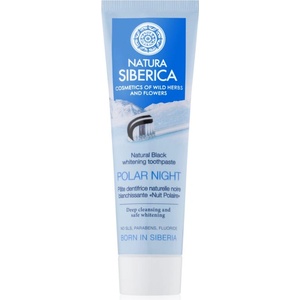 Natura Siberica Polar Night черна избелваща паста за зъби 100 гр