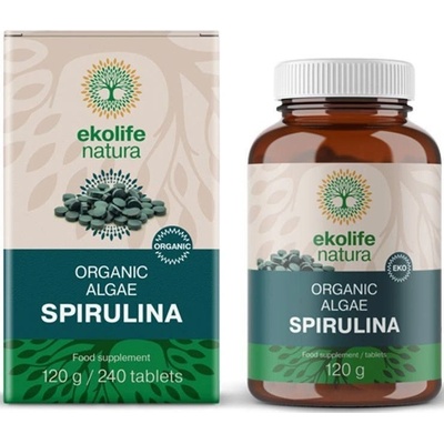 Ekolife Natura Algae Spirulina Organic 240 tabliet