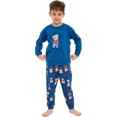 Chlapecké pyžamo CORNETTE BOXER jeans – Zboží Mobilmania