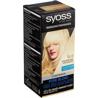 SYOSS Zesvětlovače vlasů blond 13-0