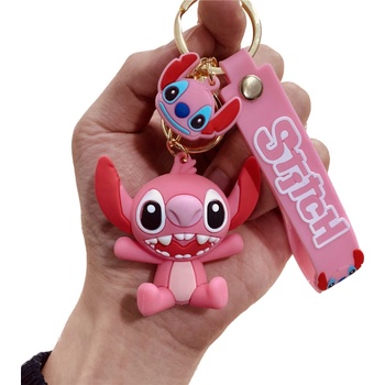 Funko POP Prívesok na kľúče Keychain Lilo & Stitch Angel DGLT