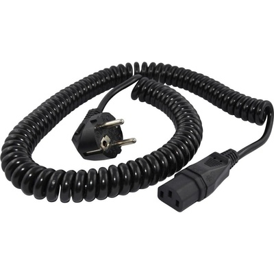 Hawa černá 3.8 m spirálový kabel R6504