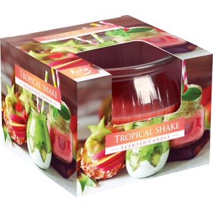 BISPOL Ароматна свещ Bispol Aura - Tropical Shake, 80 g (sn69-256)