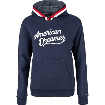 Tommy Hilfiger hoodie Tmavě modrá dámská mikina