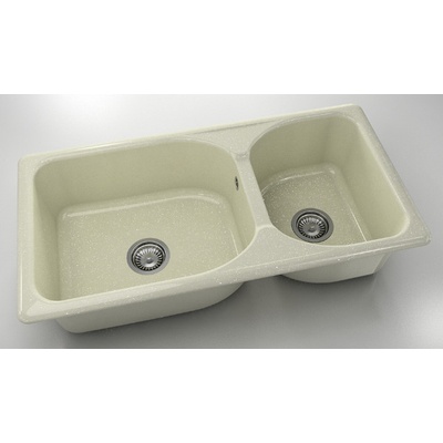 FAT Mивка Classic 214, Granicite, 211 Silver Stone, с включен сифон