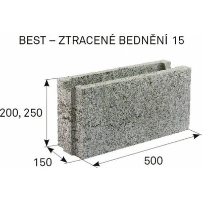 BEST-ZTRACENÉ BEDNĚNÍ 15/20CM PŘÍRODNÍ (nízké) – Zbozi.Blesk.cz